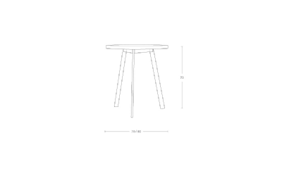 Dimensoes do produto mesa de refeio volt
